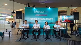 All New Ertiga Hybrid resmi diluncurkan PT SIS untuk masyarakat Riau (foto/ist)